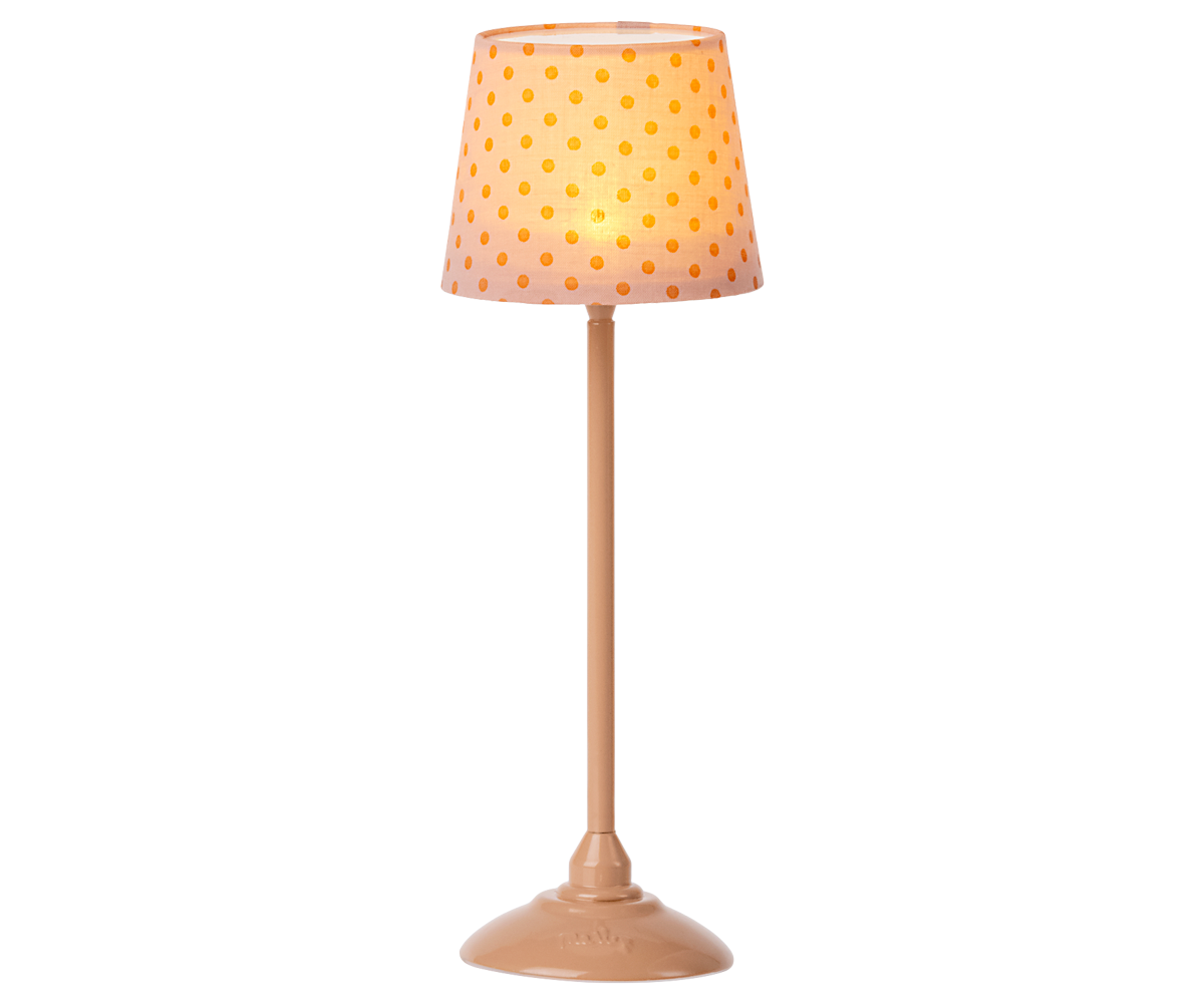 Miniature floor lamp - Dark powder