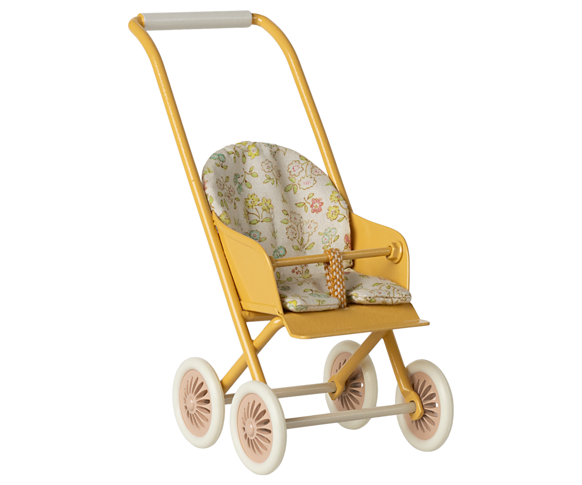 Stroller, Micro Yellow – Maileg EU - Main Image