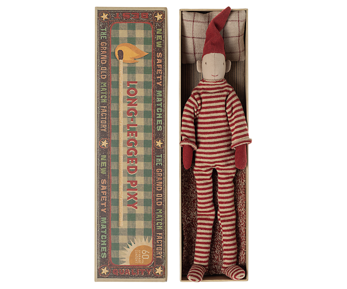 Maileg メイレグ　ロングレッグド　ピクシー Long legged pixy in matchbox, Small – Maileg EU