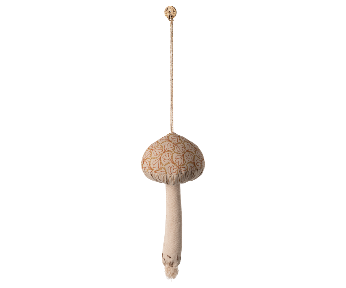 Fabric ornament, Mushroom - Winter heart – Maileg EU