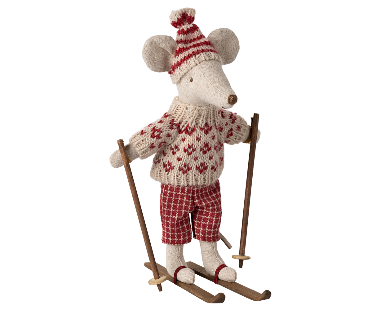 Maileg Mouse Winter Gift Tags | Set of 12 Maileg Mouse Winter Gift Tags | Set of 12