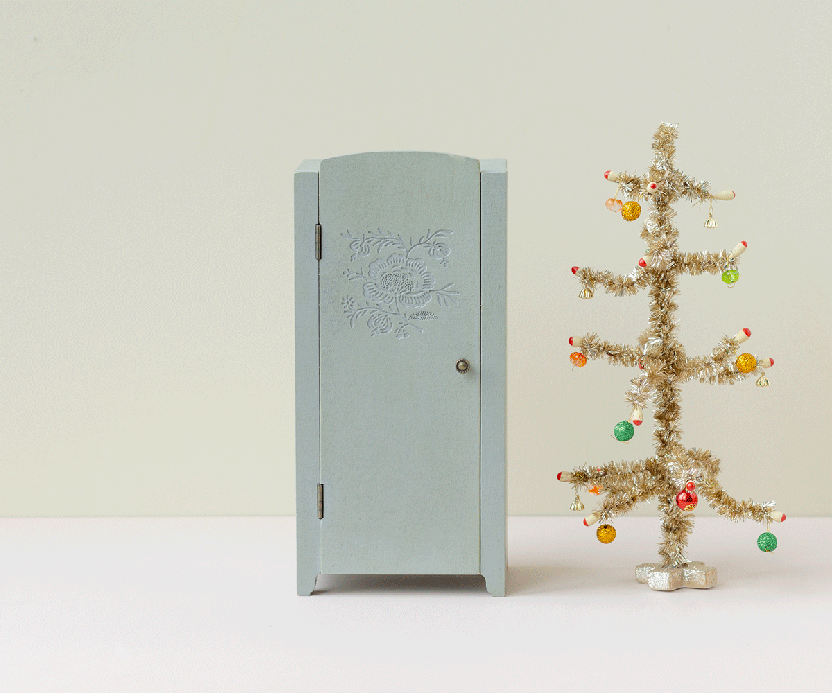 Closet, Miniature - Grey/mint