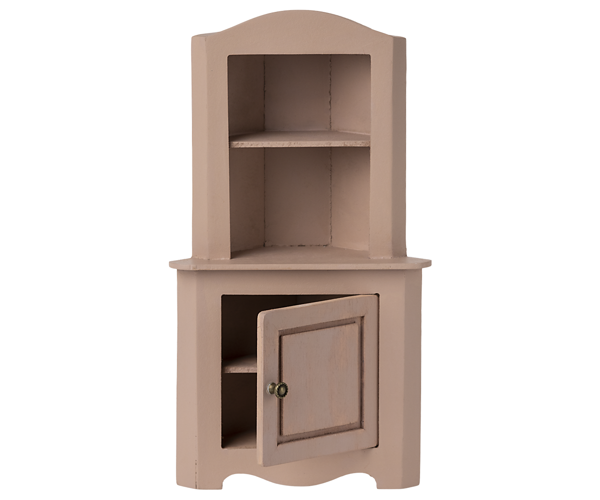 Miniature corner cabinet - Rose
