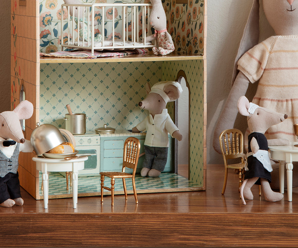 Maileg Dolls House Bambole Maileg Casa Delle Bambole Chair, Mouse