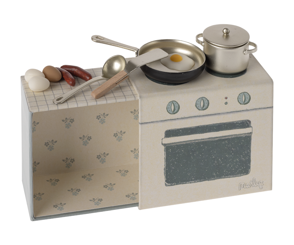 Cooking set, Mouse – Maileg EU