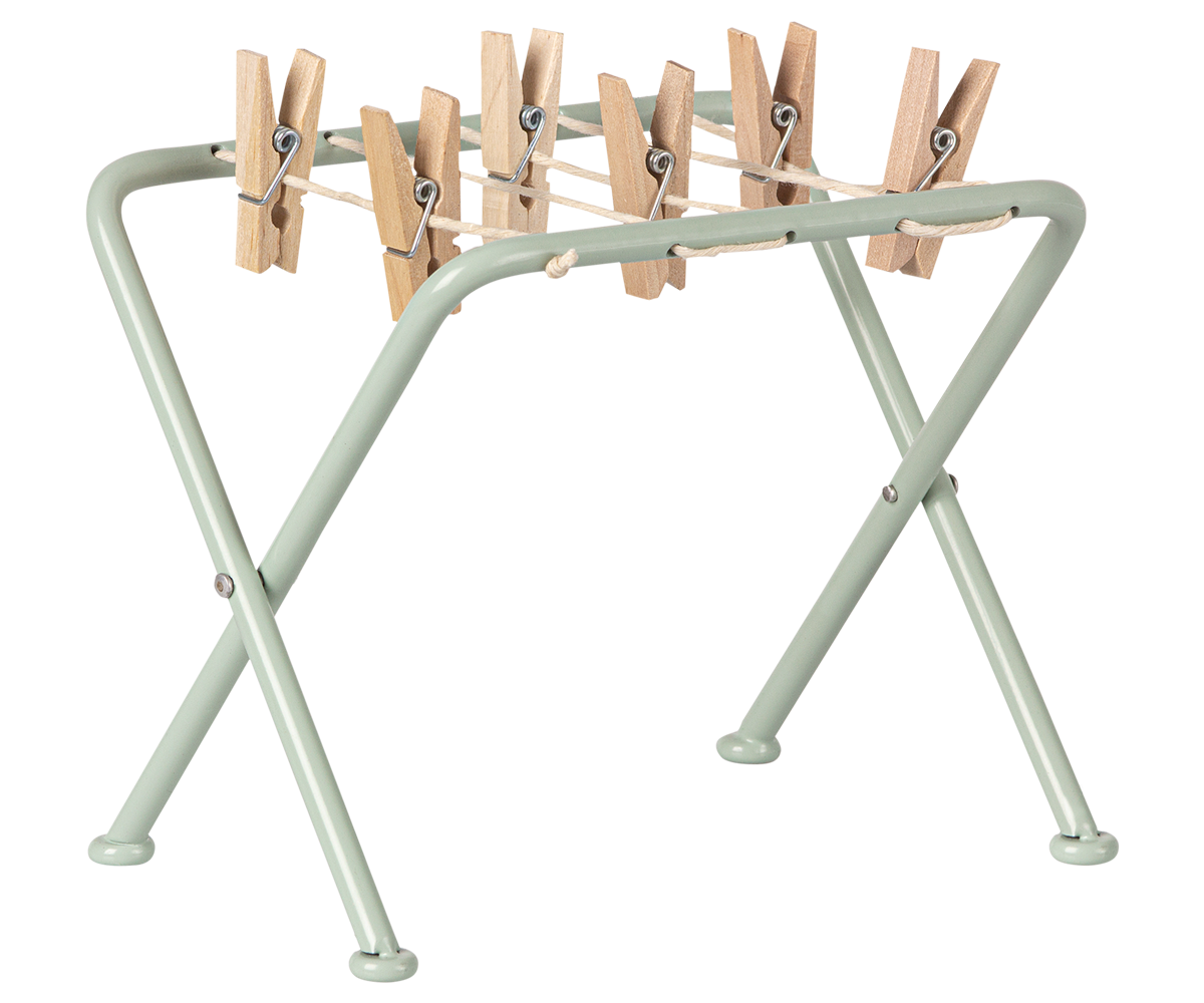 Miniature drying rack w. pegs - Maileg EU