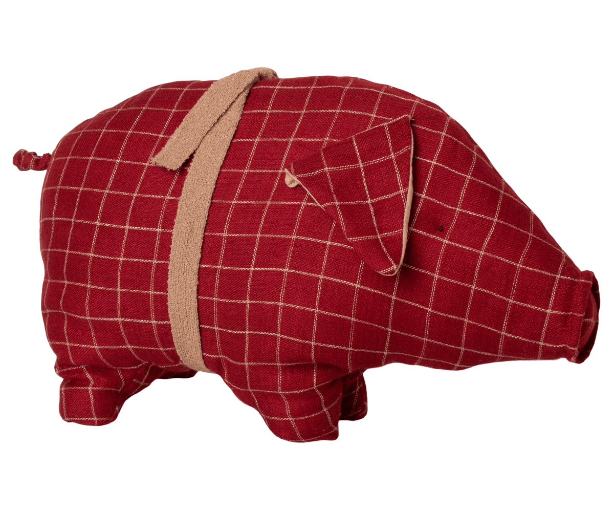 Pig, Medium - Red