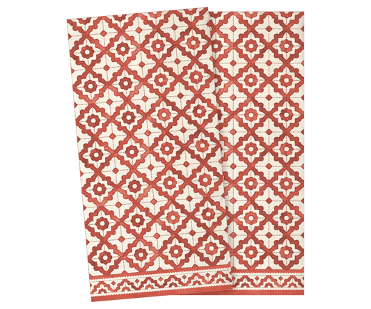 Napkin, Mosaic Small - Red