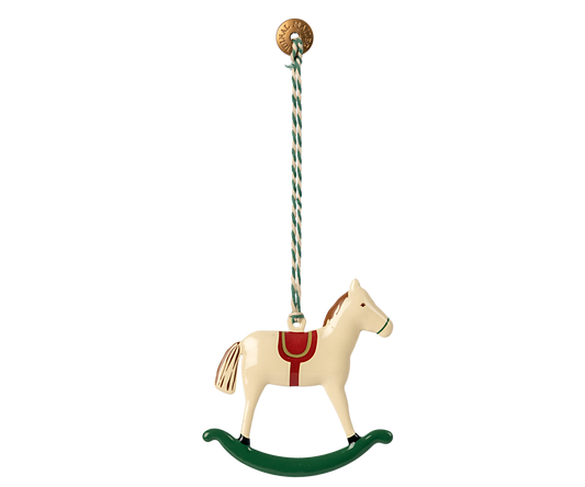 Metal ornament, Rocking horse