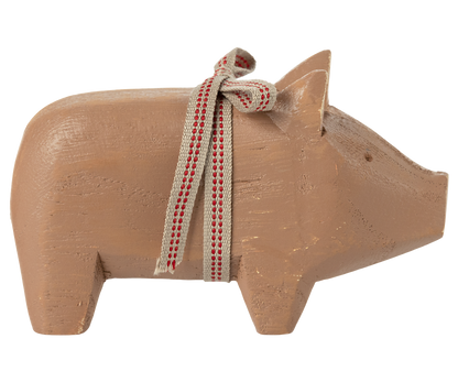 Pig, Small - Old rose
