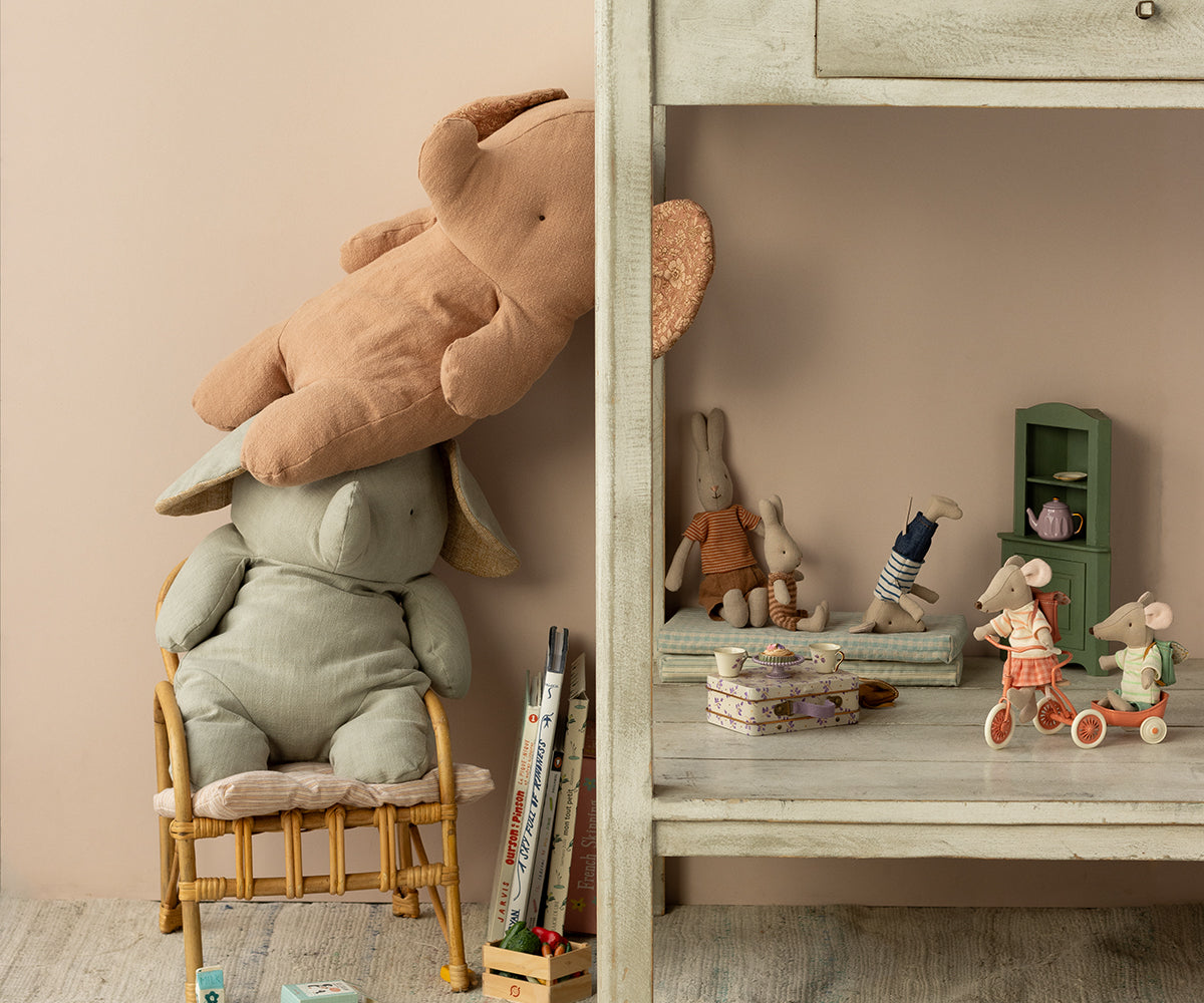 Maileg Elephant Soft, Medium - Iron Grey main image 0