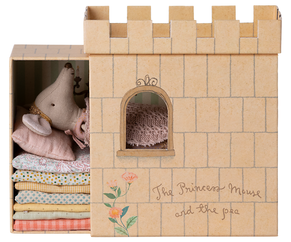 tooth fairy mouse in matchbox rose