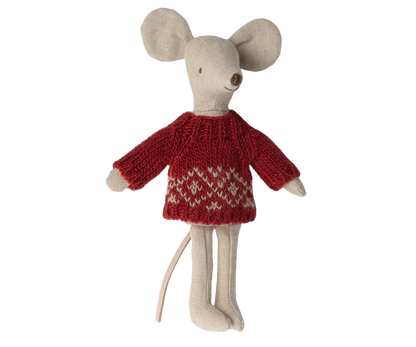 Knitted sweater, Mum mouse