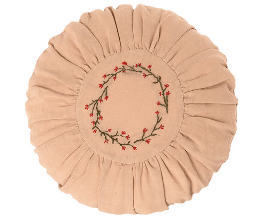 Cushion, Round - Flower circle