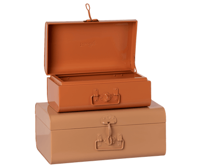 Storage suitcase set - Powder/Rose