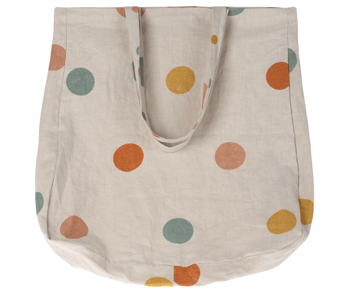 Tote bag, Multi dots - Large