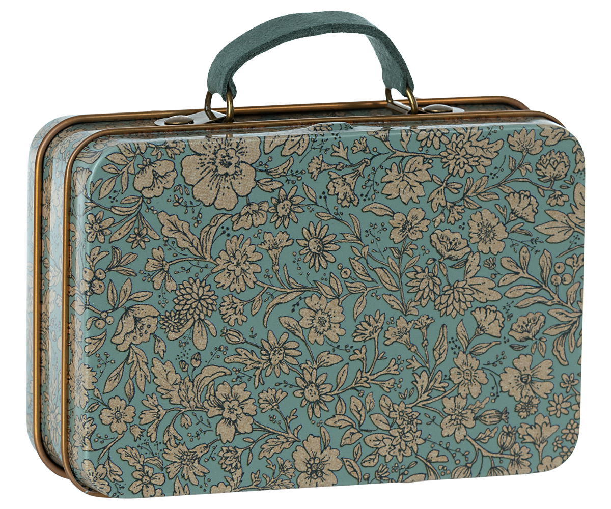 Small suitcase, Blossom - Blue