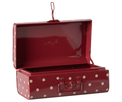 Storage suitcase Small Red with dots Maileg EU