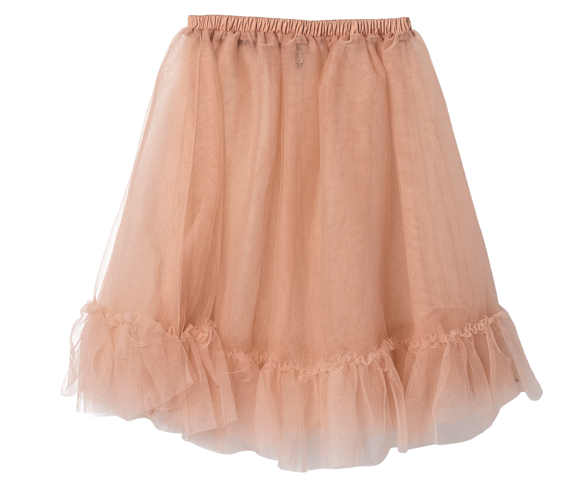 Princess tulle skirt, 4-6 years - Melon