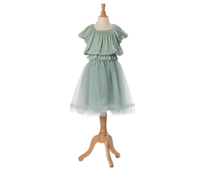 Princess tulle skirt, 6-8 years - Mint