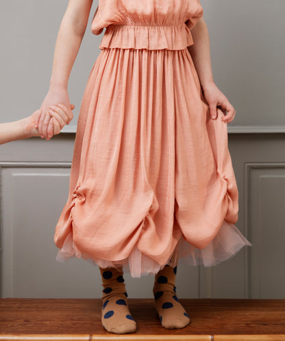 Princess skirt, 4-6 years - Melon