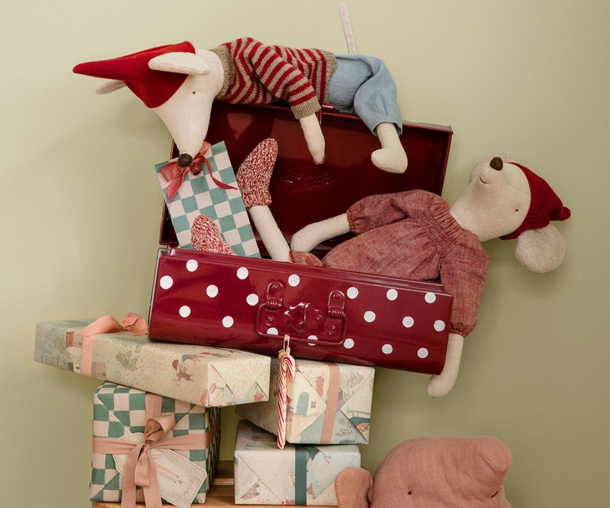 Maileg クリスマスマウス maxi Maileg Christmas Mouse, Maxi - Girl– Odin Parker